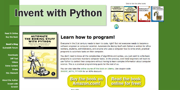 Learn Python Online - Invent with Python