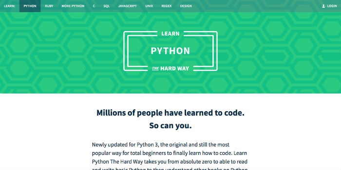 Learn Python Online - Learn Python The Hard Way LPTHW