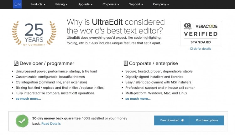 UltraEdit text editor
