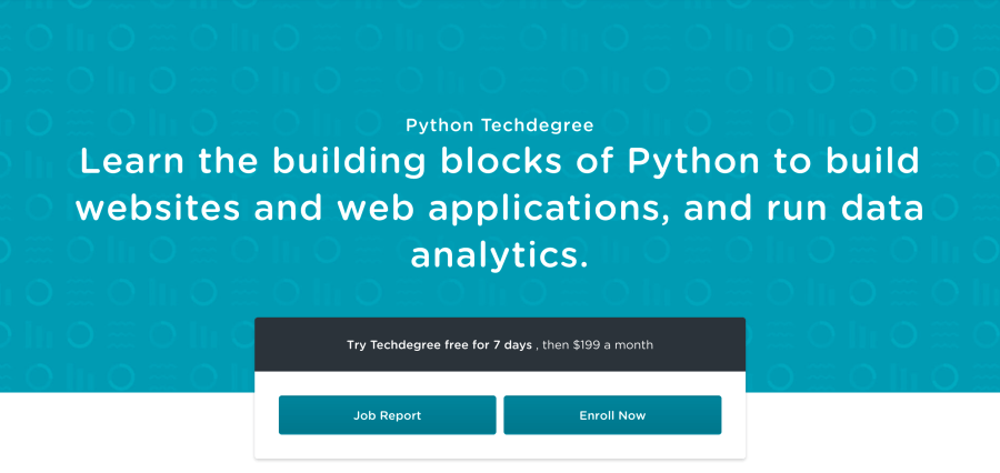 Python Techdegree at Team Treehouse