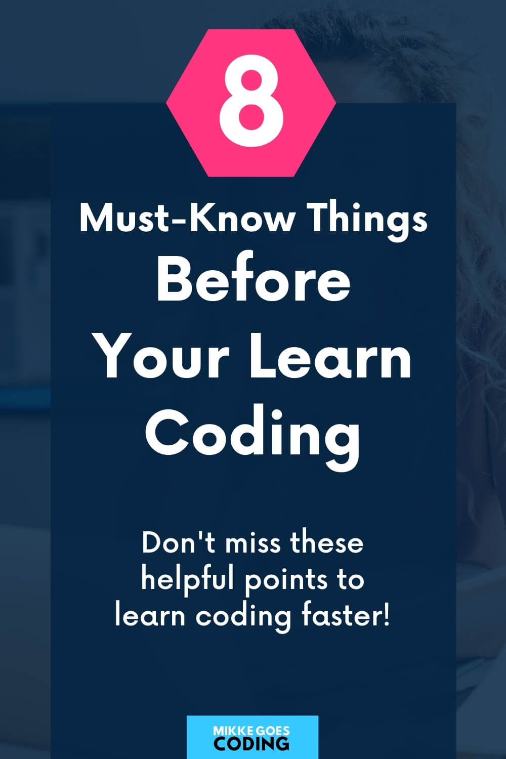 Thing you should know before learning to code 01