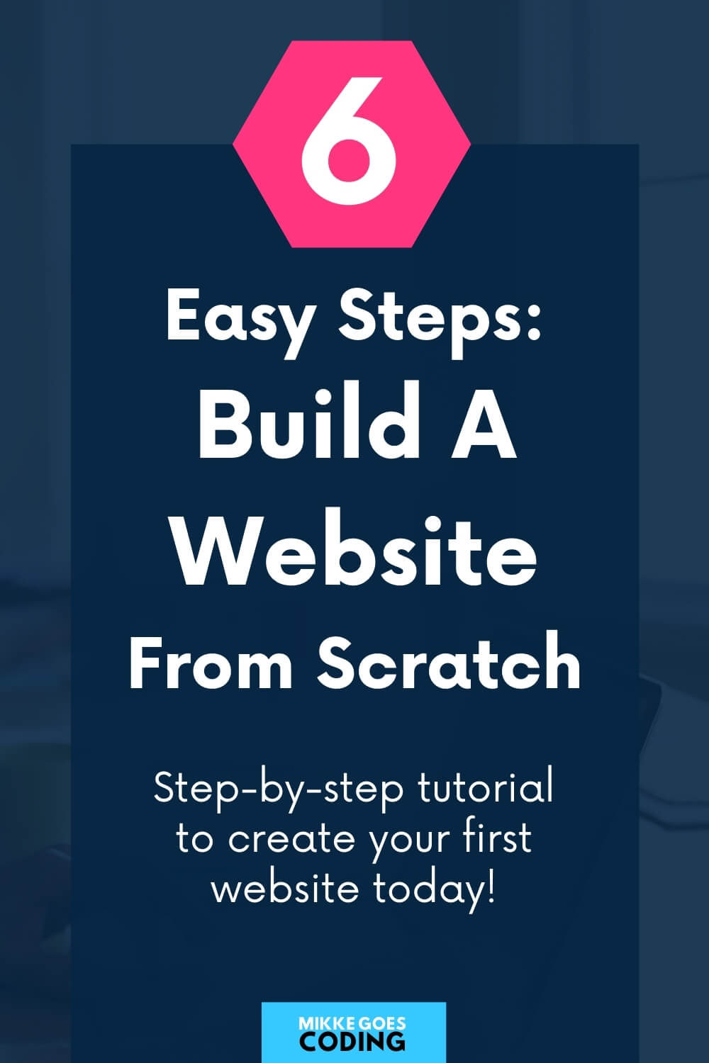 How to build a website from scratch step-by-step