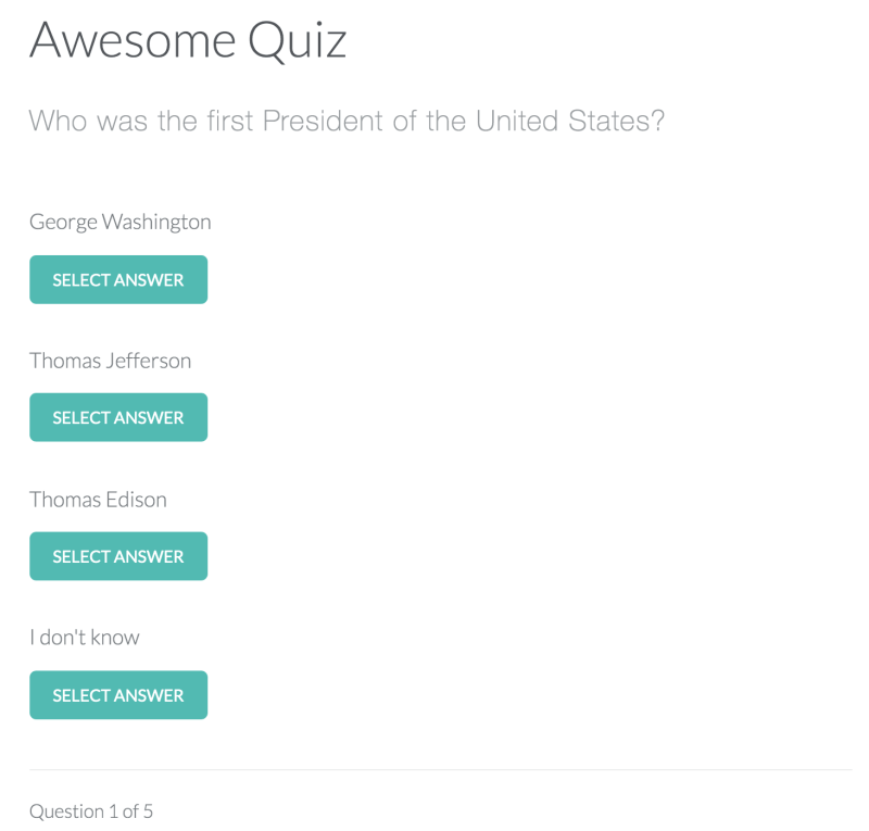 JavaScript quiz