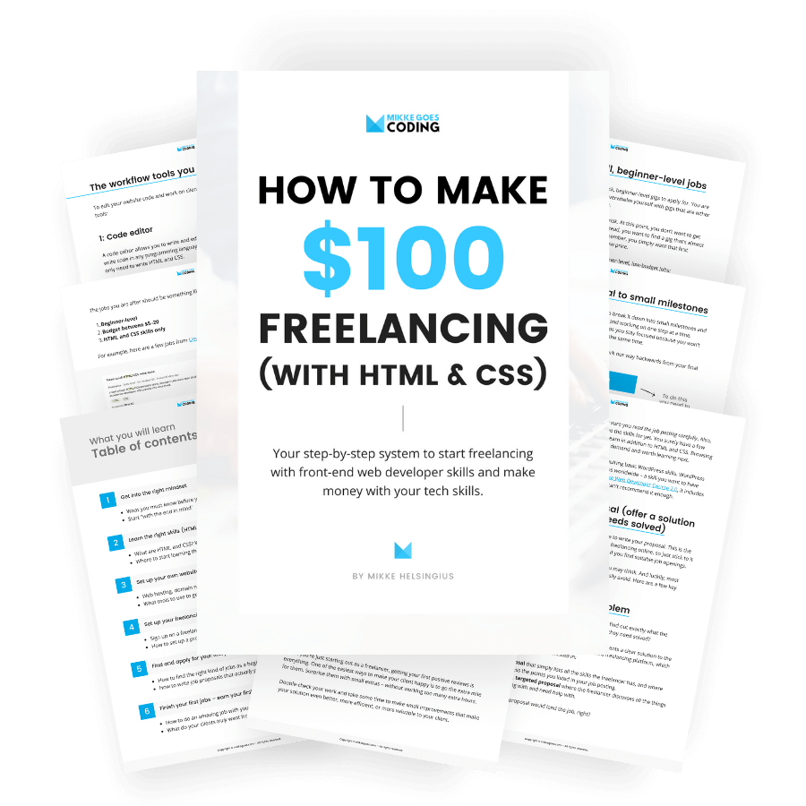 Freelance web developer guie – Make money from coding by freelancing online 03