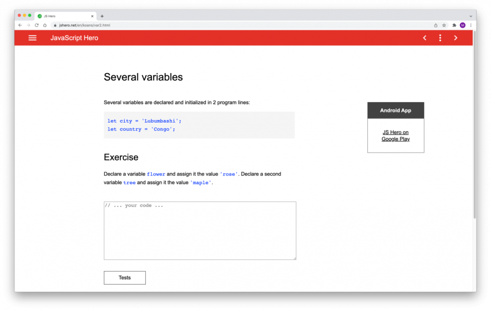 Free JavaScript Practice for Beginners: 8 Best JavaScript Exercise Sites