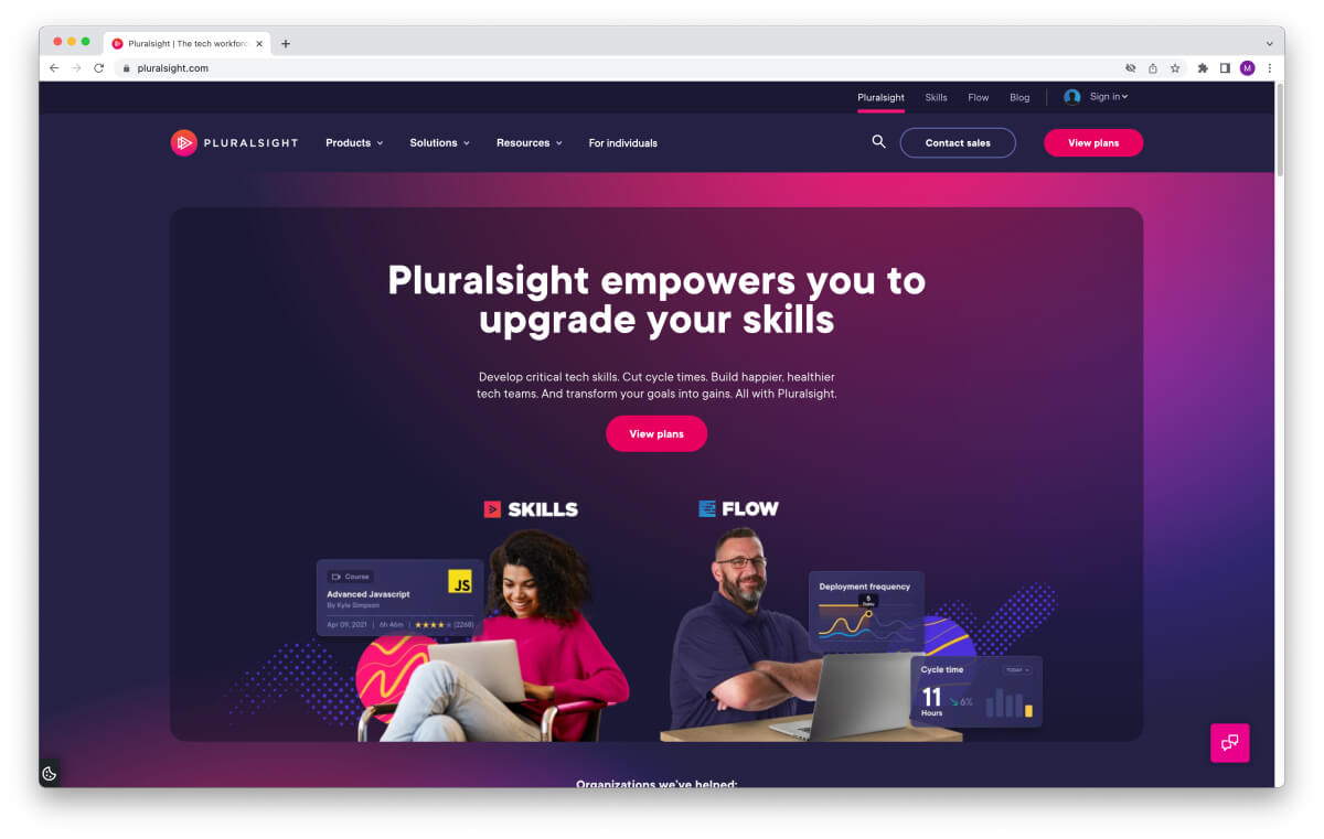 Pluralsight – Learn technology skills online from industry experts
